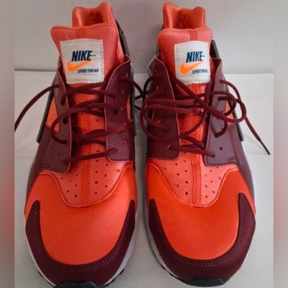 Nike Air Huarache "Red Coral” Sneakers Size 11 New/No Insoles MSRP $120 - Picture 5 of 10